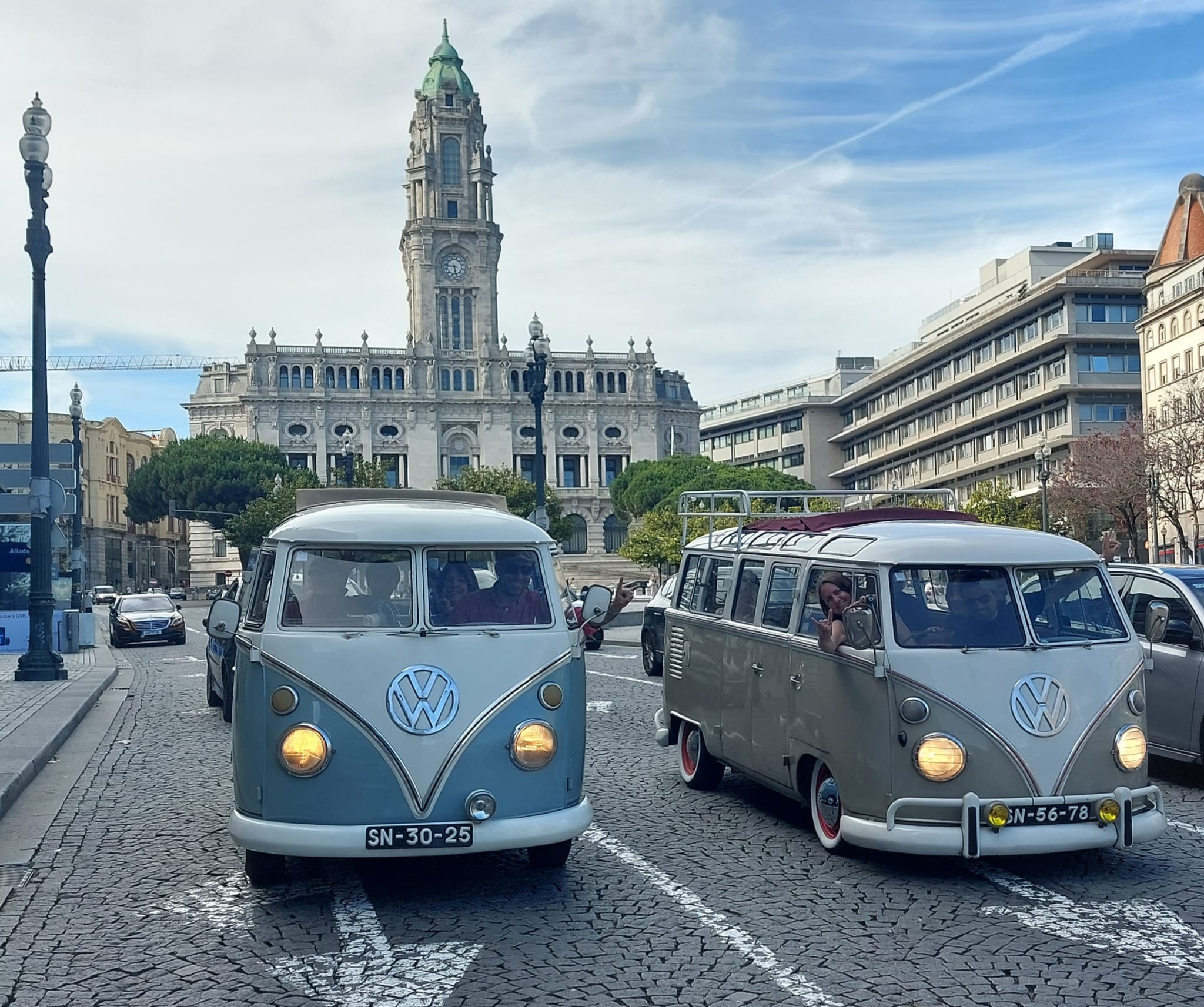 Touring Porto in Vintage VW Buses